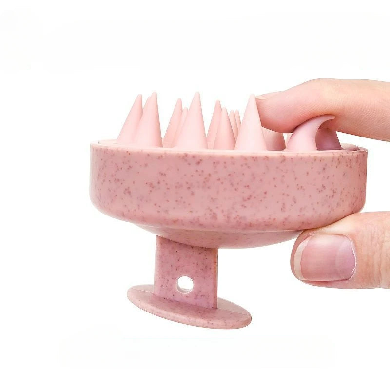 Silicone Scalp Massage Shampoo Brush